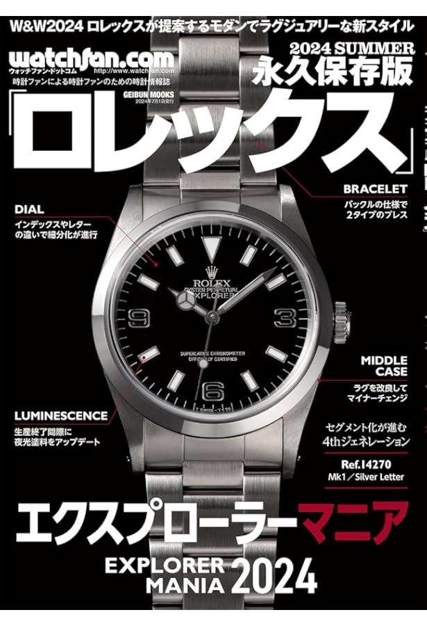 Watchfan.com 永久保存版ロレックス 2020-2021 Winter (GEIBUN MOOKS