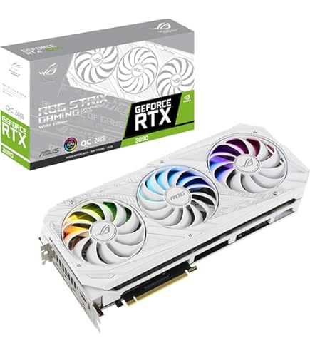 Amazon | ASUS ROG STRIX NVIDIA GeForce RTX™ 3070 ホワイト OC