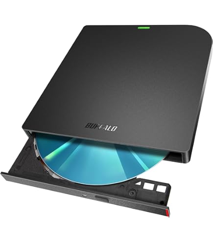 Amazon.co.jp: BUFFALO BDXL対応 USB2.0用ポータブルブルーレイ