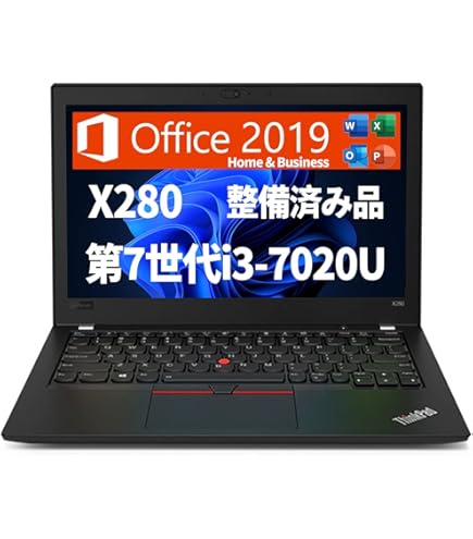 Amazon.co.jp: 【整備済み品】ノートパソコン ThinkPad X280 Lenovo