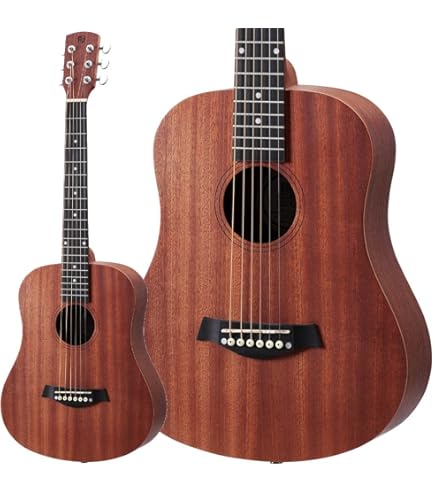 Amazon | 音音 DT1S NTS (Natural Spruce) ミニアコースティックギター