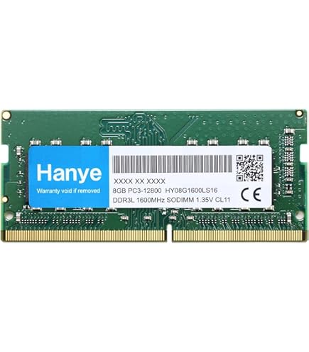 Amazon | Samsung 8GB (PC3-12800) DDR3 1600 204-Pin SoDimm Laptop
