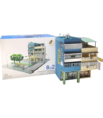 Amazon | TINY Bd11 香港旧市街 ジオラマビルセット 完成品 | ミニカー