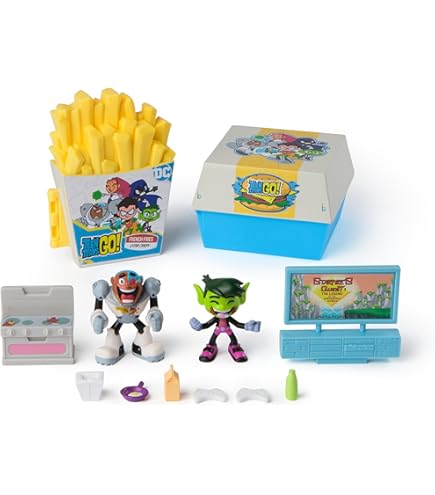 Amazon.co.jp: Teen Titans Go! Mini Figure, 6-Pack : おもちゃ