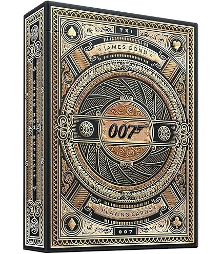 Amazon.co.jp: ジェームズボンド007 トランプ ボックスセット 金