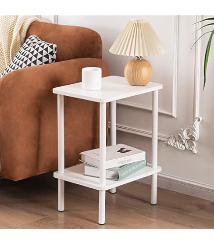 Amazon｜【IKEA/イケア】TYSSEDAL ベッドサイドテーブル, ホワイト