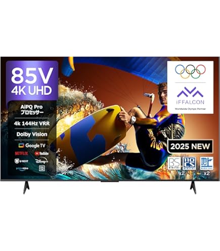 Amazon | TCL 75V型 4K 液晶テレビ ネット動画対応 75P636（Google TV