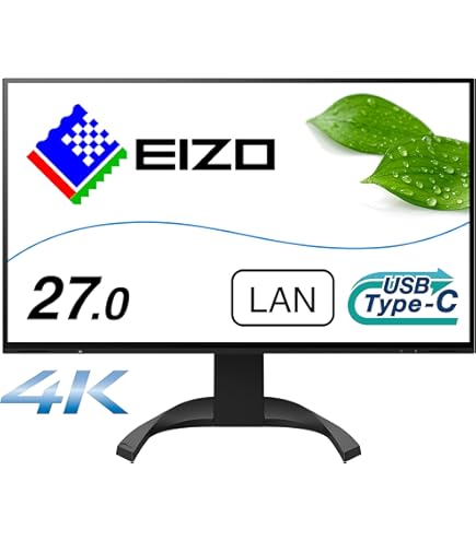 Amazon.co.jp: EIZO FlexScan 27.0インチ ディスプレイモニター (4K
