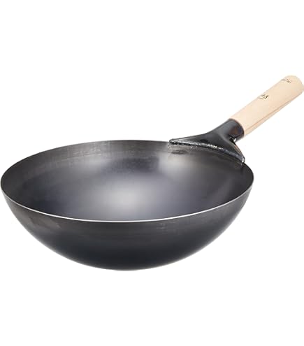 Amazon｜錦見鋳造 魔法のフライパン 北京鍋 27cm｜中華鍋 オンライン通販