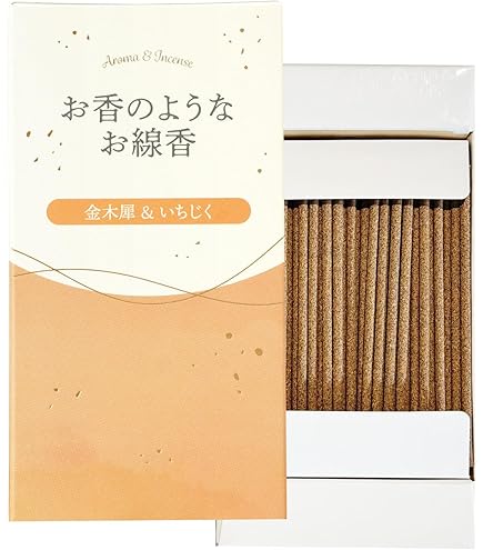 Amazon.co.jp: カメヤマ お香のようなお線香 ホワイトティ&茉莉花 約