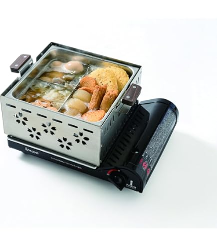 Amazon｜EBM 18-8 電磁丸型 おでん鍋(4ツ仕切)｜おでん鍋 オンライン通販