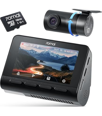 Amazon.co.jp: 70mai A810 4K ドライブレコーダー フロント&リア