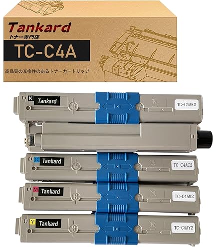 Amazon.co.jp: 【Amazon.co.jp限定】OKI用 TC-C4A TC-C4AK2 ( ブラック