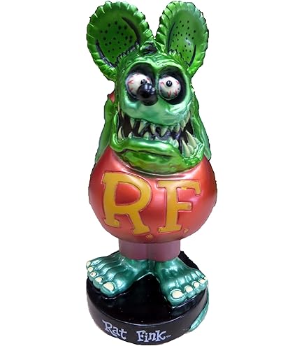 Amazon | FUNKO Wacky Wobbler RAT FINK （メタリックグリーン