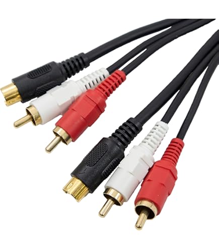 Amazon | フジパーツ S端子ケーブル 1m S端子AVケーブル 1m 高純度