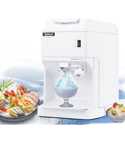 Amazon.co.jp: 中部コーポレーション 氷削機 アイスクラッシャー 電動