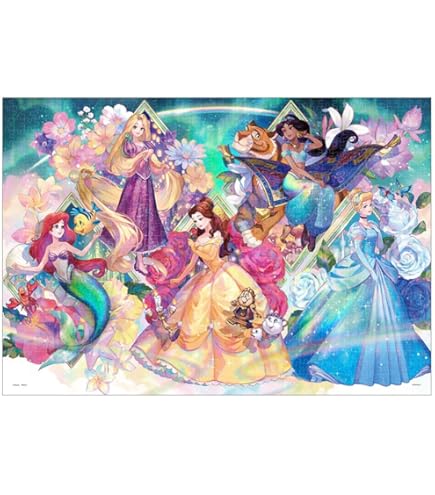Amazon.co.jp: 1000ピース ジグソーパズル ディズニー キラキラの