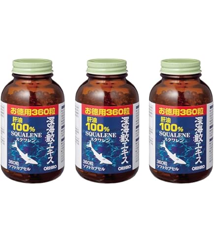 Amazon | オリヒロ 深海鮫エキス カプセル徳用 360粒 ［6点セット