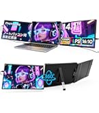 Amazon.co.jp: 合金製 デュアルモニター 14インチ モバイルトリプル