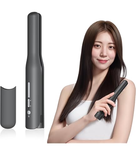 Amazon | 【コードレス・ USB充電】コードレスヘアアイロン 5200mAh大