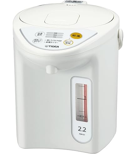Amazon | 象印 電気ポット 1.0L CH-CE10-WG ホワイトグレー | 象印