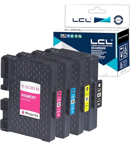 Amazon.co.jp: リジェット GC41KT / GC41CT / GC41MT / GC41YT 対応（4