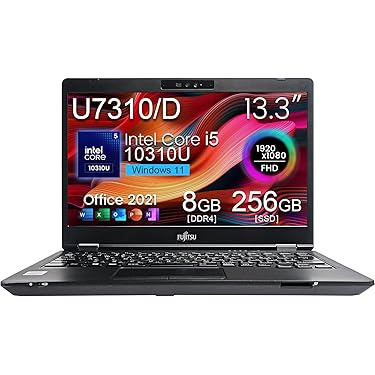 w97✨超軽量 /美品 /オフィス付/8GB /爆速SSD✨すぐ使えるノートPC