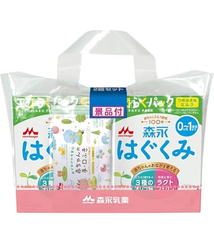 Amazon | 森永 E赤ちゃん エコらくパック はじめてセット 800g (400g×2