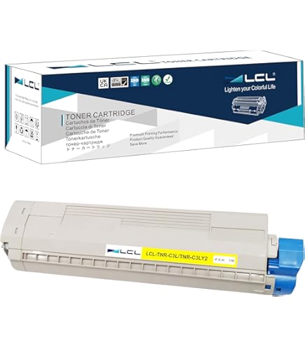 Amazon.co.jp: LCL OKI用 TNR-C3L TNR-C3LY1 TNR-C3LY3 5000枚 再生