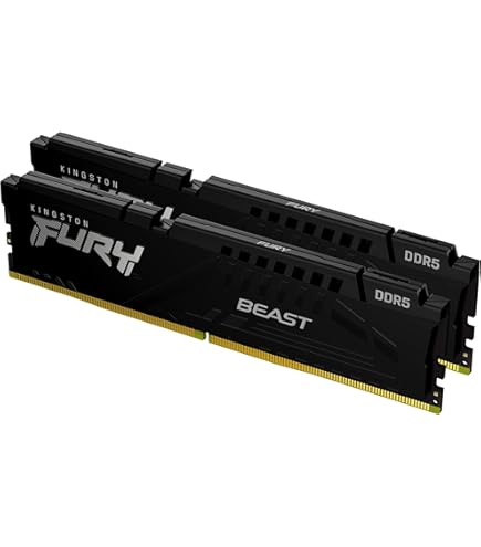 Amazon | Kingston FURY Beast Black DDR5 32GB (2x16GB) 6800MT/s