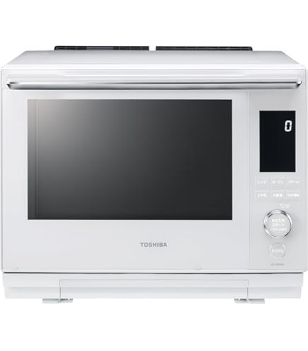 Amazon.co.jp: 東芝 過熱水蒸気オーブンレンジ 30L 石窯ドーム ER