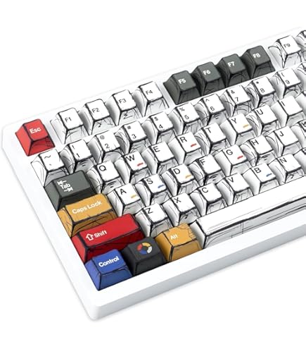 Amazon.co.jp: キーキャップ 122 KeycapsチョコレートR1 R2 R3