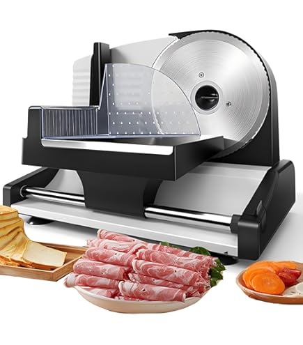 Amazon | ZXM 家庭用電動ミートスライサー/フードスライサー