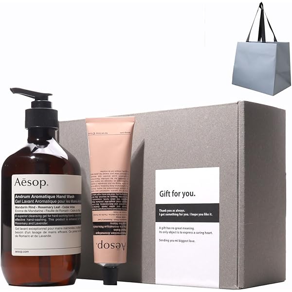 Aesop アンドラムアロマティックハンドウォッシュセット☆トートバッグ