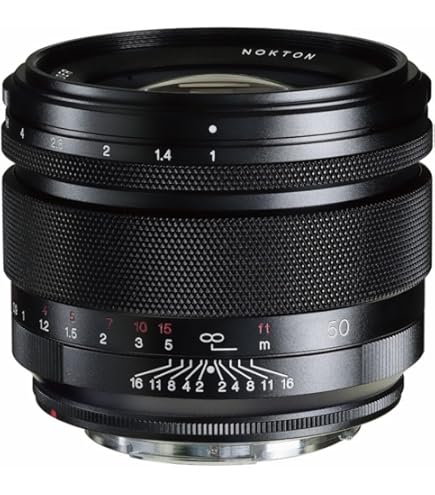 Amazon.co.jp: VoightLander 単焦点レンズ NOKTON 50mm F1.1 : 家電