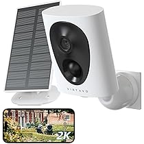 Amazon.co.jp: virtavo 防犯カメラ 屋外 ワイヤレス 充電式 カラフル