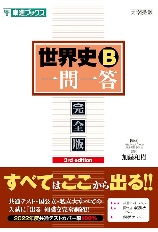 世界史B一問一答: 完全版 (東進ブックス 大学受験 高速マスター