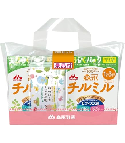 Amazon.co.jp: 森永 エコらくパック詰替用 E赤ちゃん 400g×2袋入×12箱