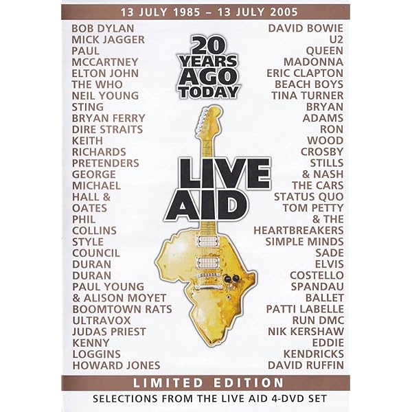 Amazon.co.jp: Live Aid [DVD] : Bob Geldof, Bryan Adams, Stuart