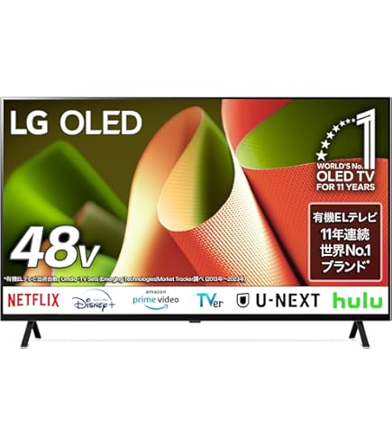 Amazon | LG OLED 48V型 48インチ 4K有機ELテレビ 薄型テレビ 薄型液晶
