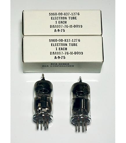 Amazon | 6080 真空管は、オーディオアンプアクセサリー用の 6AS7 6H5C