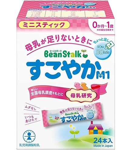 Amazon.co.jp: 【スティック7本入×2箱付】ビーンスタークすこやかM1大