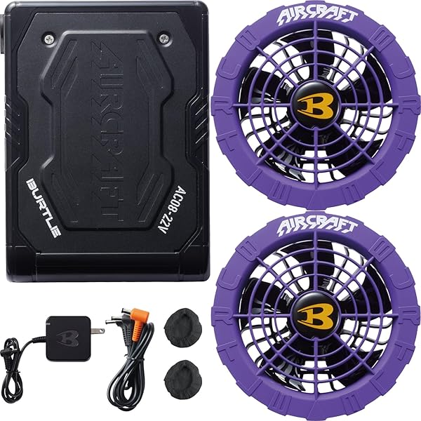 Amazon.co.jp: [バートル] カラーファン+22Vバッテリーセット AC08+