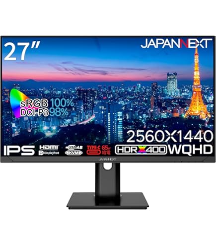 Amazon.co.jp: 【Amazon.co.jp限定】 JAPANNEXT 27インチ モニター