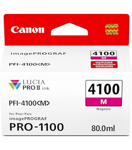 Amazon.co.jp: Canon PFI-4100 純正ブルーインクタンク imagePROGRAF