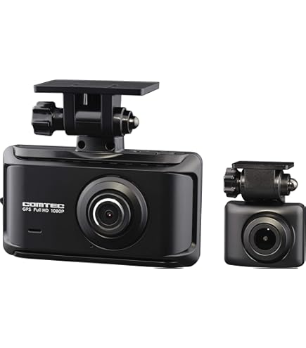 Amazon | コムテック 車用 前後2カメラ ドライブレコーダー ZDR025