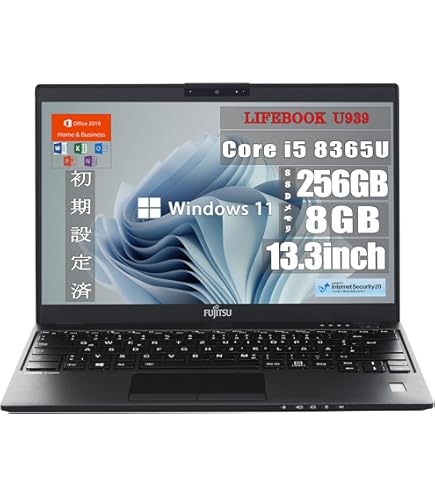 Amazon.co.jp: 【整備済み品】 富士通 Lifebook U939/A (FMVU19014