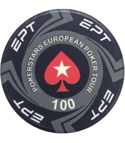 Amazon | EPT ポーカーチップ 50枚セット ($100) [並行輸入品