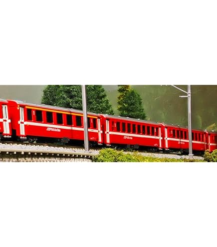 Amazon | KATO Nゲージ アルプスの赤い客車 Ew I 4両基本セット 10