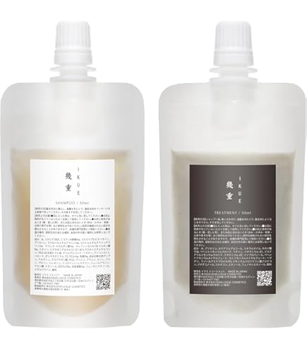 Amazon | IKUE 幾重 シャンプー＆トリートメント 500ml セット ＋ ケア
